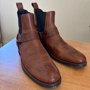 Frye Stone Harness Chelsea Boots